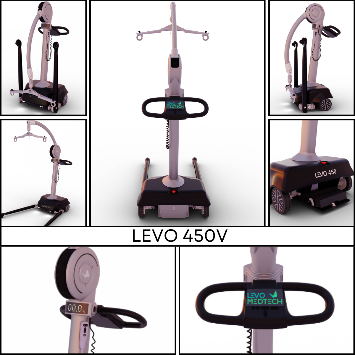 LEVO 450V patented medical device front view