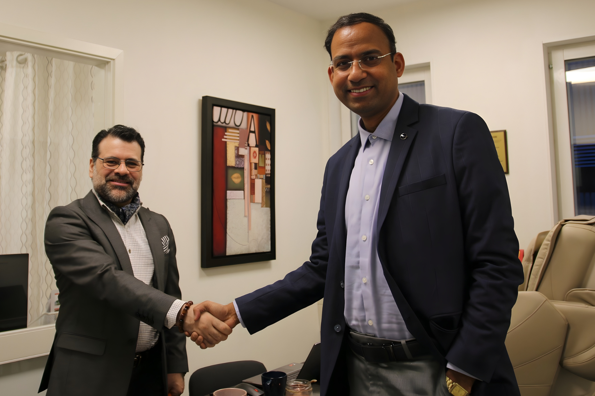 We were pleased to welcome Dr. Jitendra Kumar Sharma, MD & CEO of AMTZ, to Levomedtech’s headquarters in Sweden.